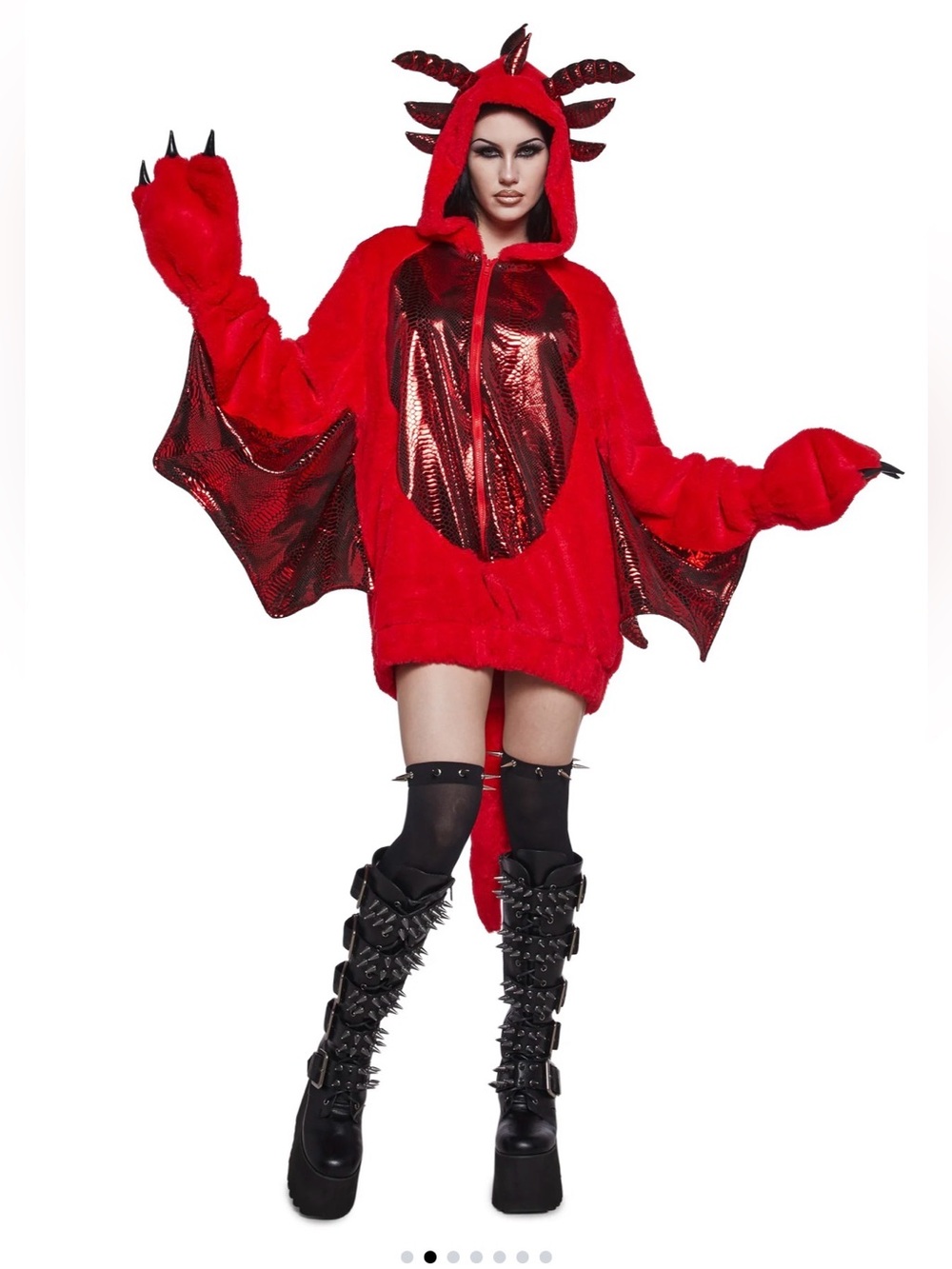 Dragonfire Hoodie Costume